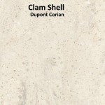 Dupont Corian Clam Shell